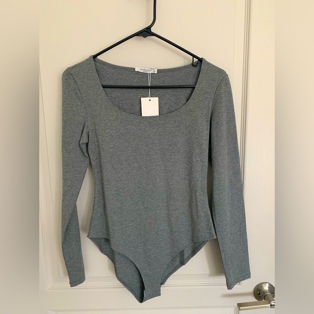 New Mangopop Medium gray bodysuit